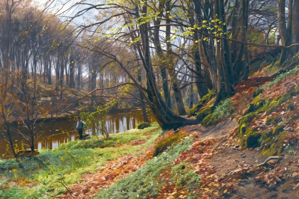 Spring Landscape at Soby | Peder Monsted | Ave Legato Art Prints