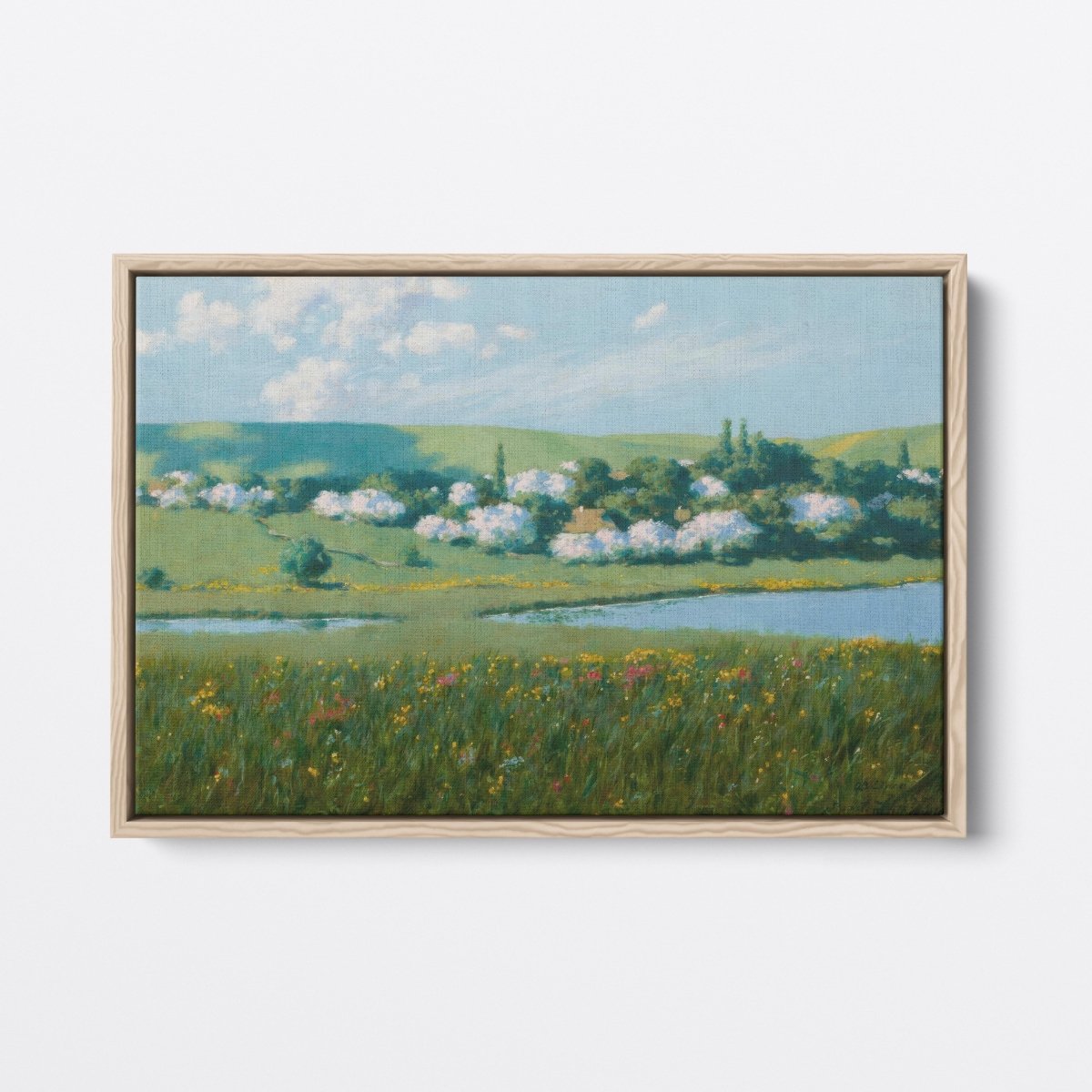 Spring Landscape with a Pond | Stanisław Witkiewicz | Ave Legato Art Prints