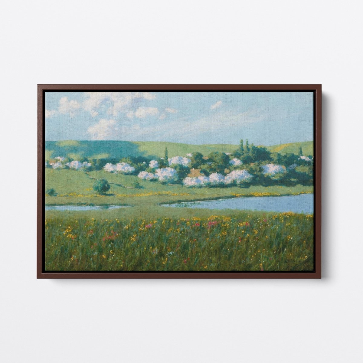 Spring Landscape with a Pond | Stanisław Witkiewicz | Ave Legato Art Prints