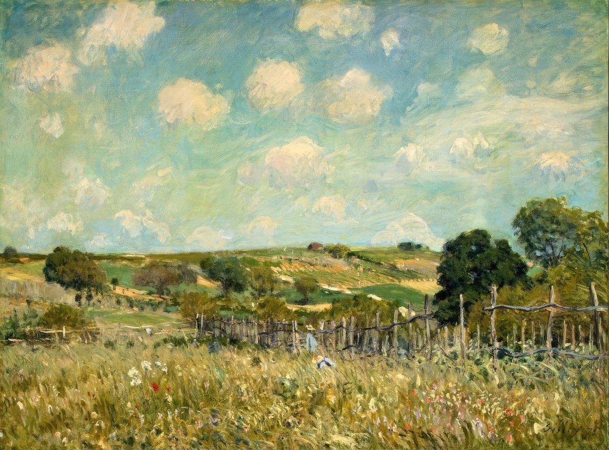 Spring Meadow | Alfred Sisley | Ave Legato Art Prints