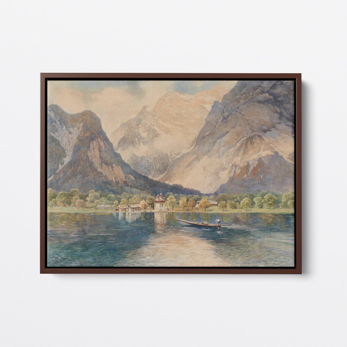 St. Bartholomä am Königssee | Karl Schnorpfeil | Ave Legato Art Prints