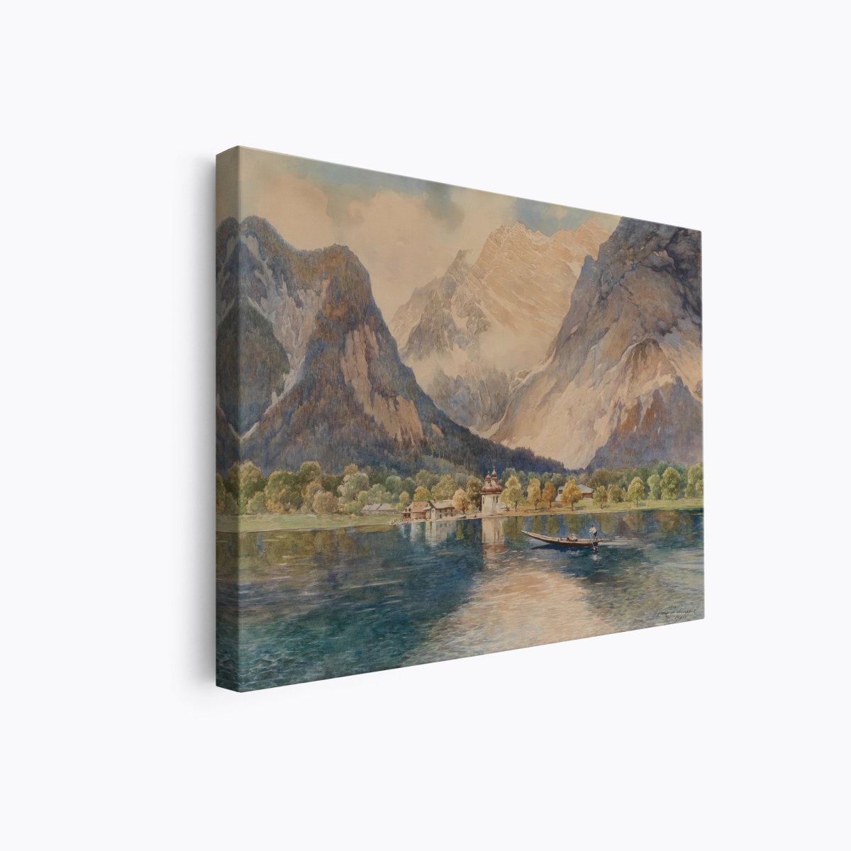 St. Bartholomä am Königssee | Karl Schnorpfeil | Ave Legato Art Prints