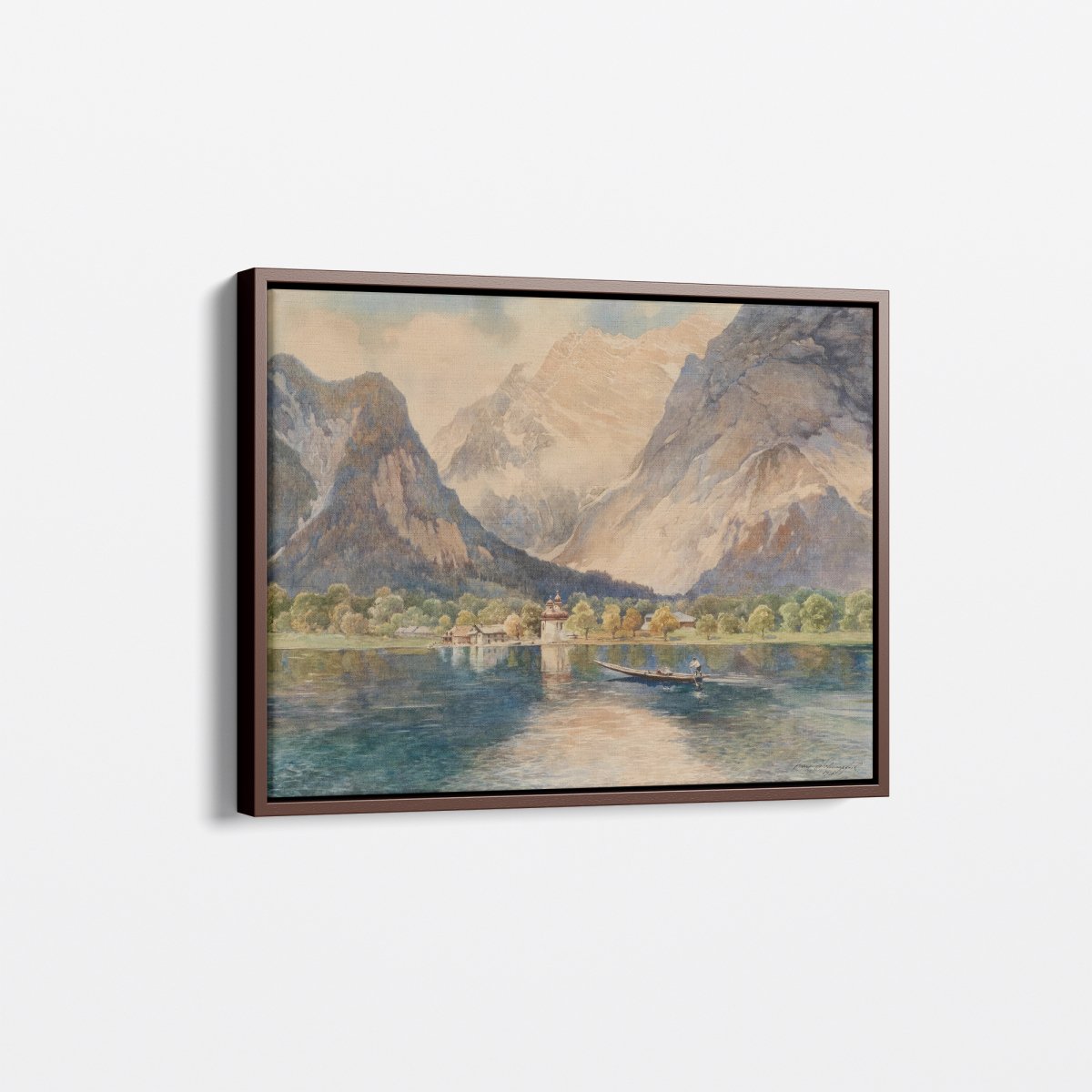 St. Bartholomä am Königssee | Karl Schnorpfeil | Ave Legato Art Prints