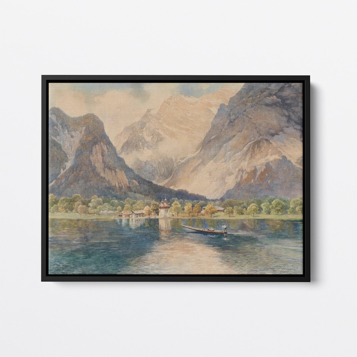 St. Bartholomä am Königssee | Karl Schnorpfeil | Ave Legato Art Prints