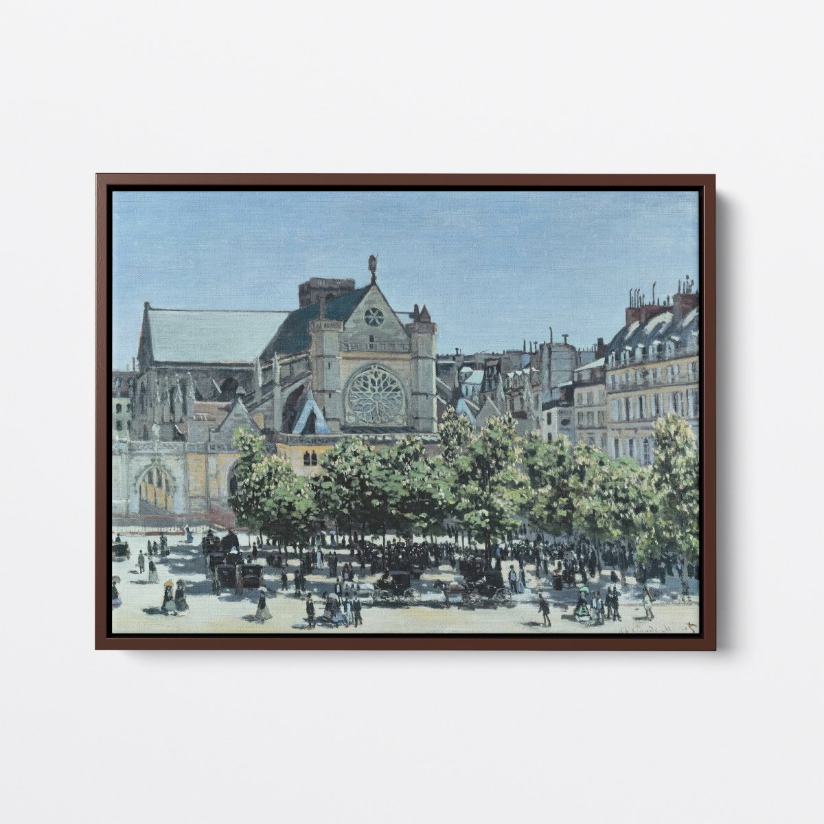 St. Germain l'Auxerrois | Claude Monet | Ave Legato Art Prints