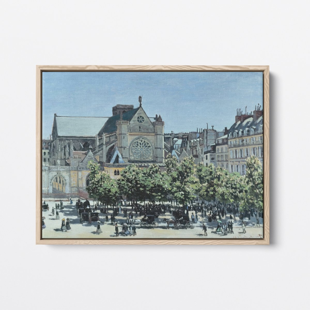 St. Germain l'Auxerrois | Claude Monet | Ave Legato Art Prints