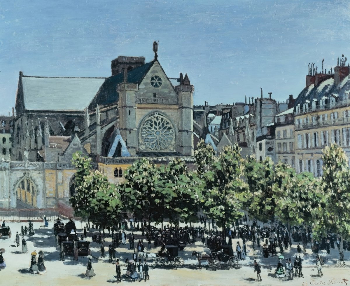 St. Germain l'Auxerrois | Claude Monet | Ave Legato Art Prints