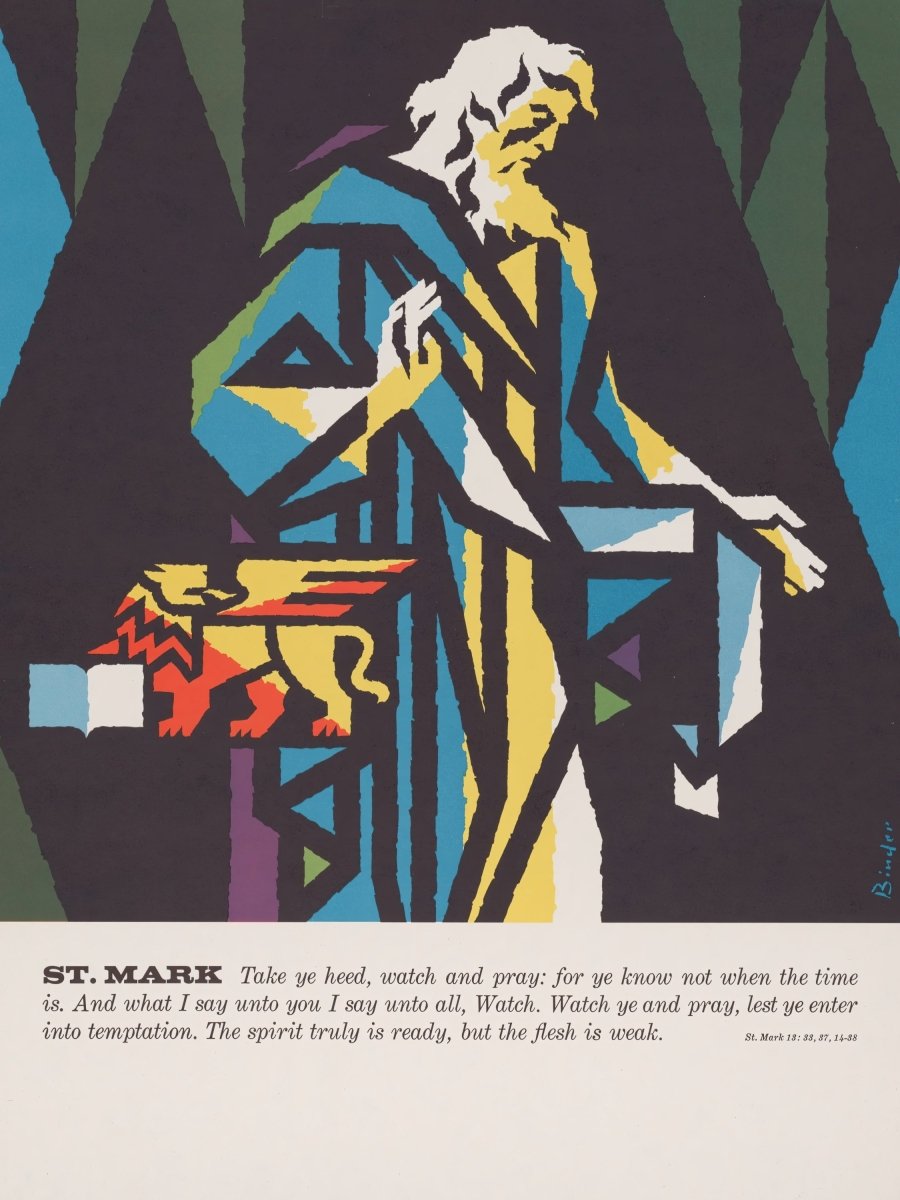 St. Mark | Joseph Binder | Ave Legato Art Prints