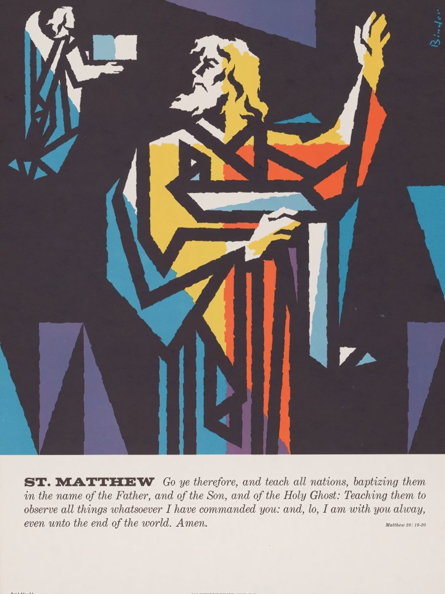 St. Matthew | Joseph Binder | Ave Legato Art Prints