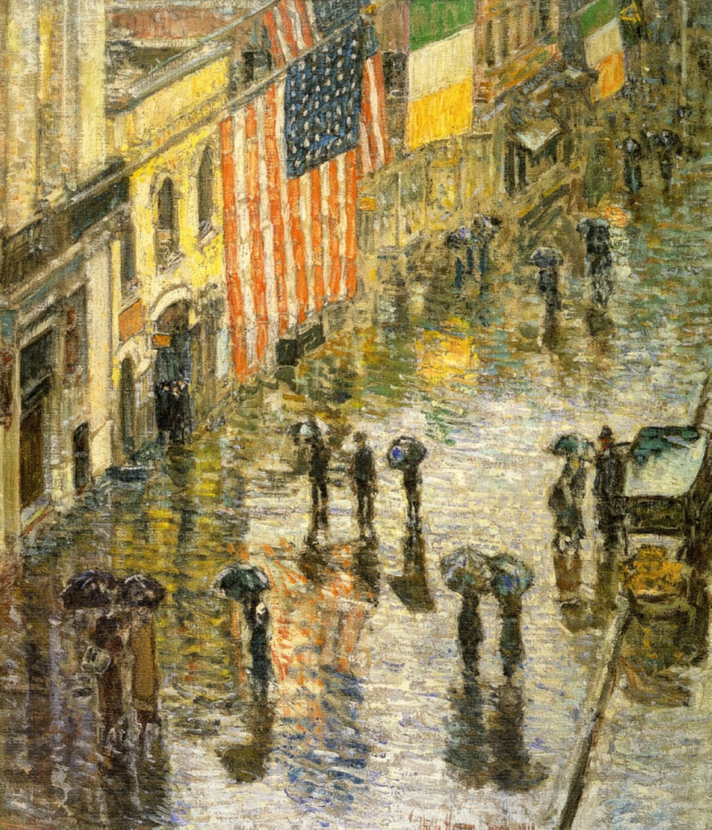 St. Patrick's Day | Childe Hassam | Ave Legato Art Prints