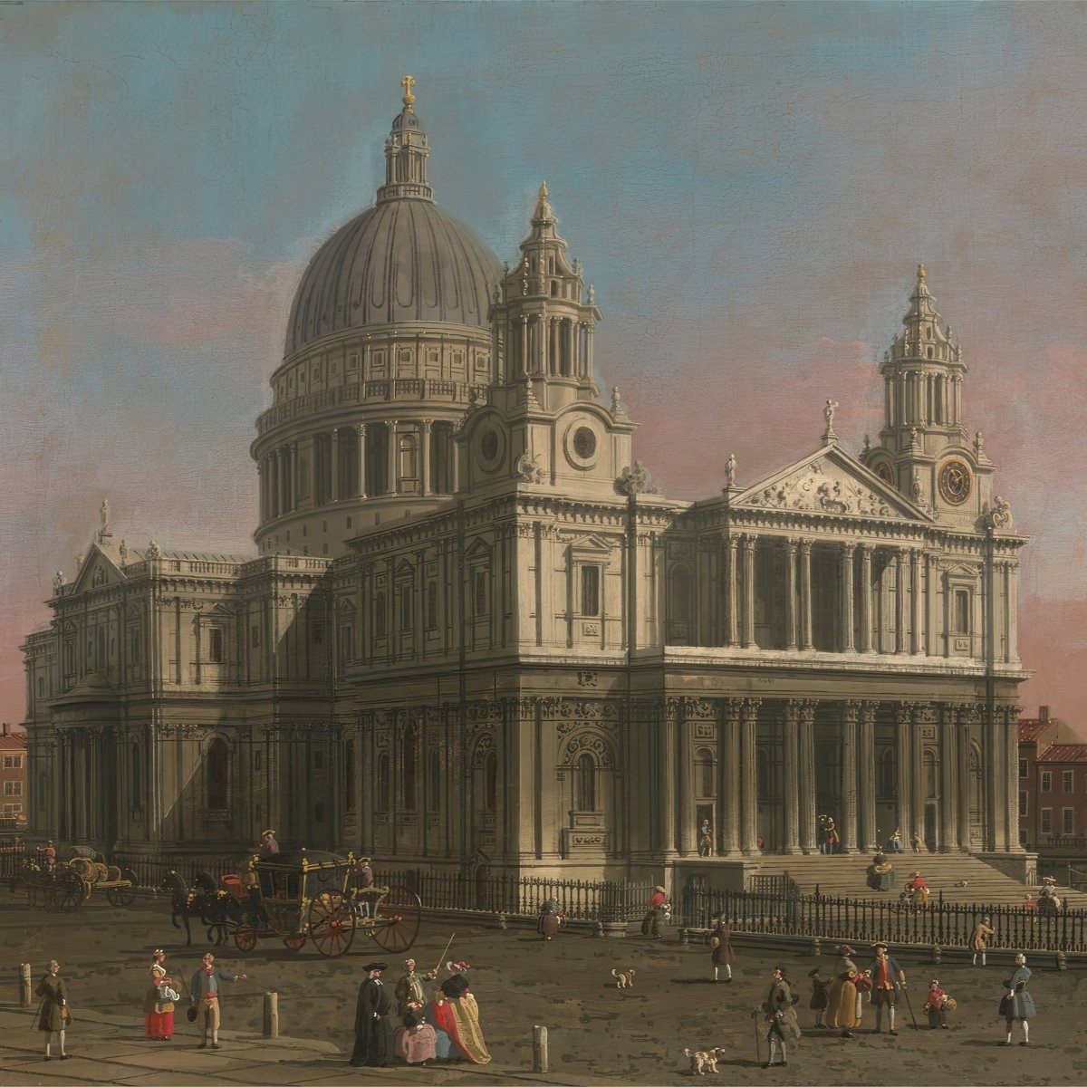 St. Paul's Cathedral | Canaletto | Ave Legato Art Prints