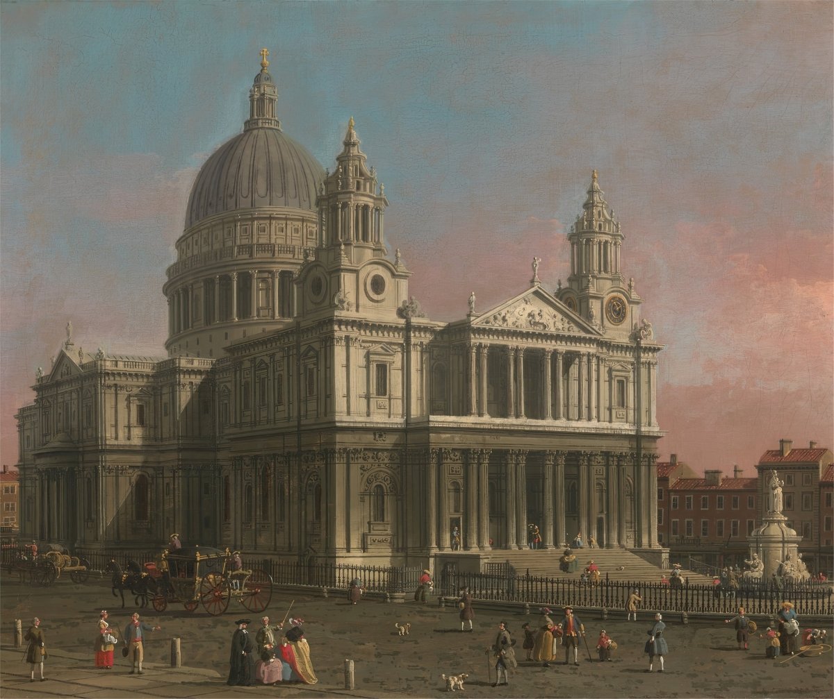 St. Paul's Cathedral II | Canaletto | Ave Legato Art Prints