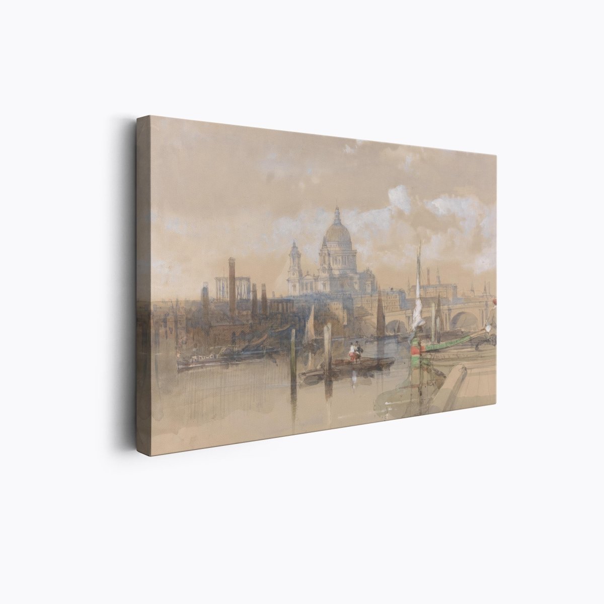 St. Paul’s from the River | David Roberts | Ave Legato Art Prints