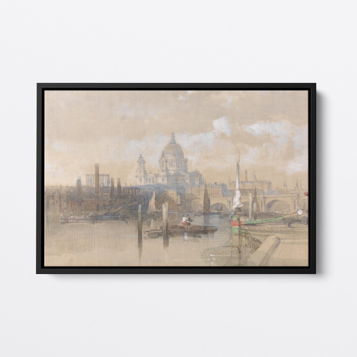 St. Paul’s from the River | David Roberts | Ave Legato Art Prints