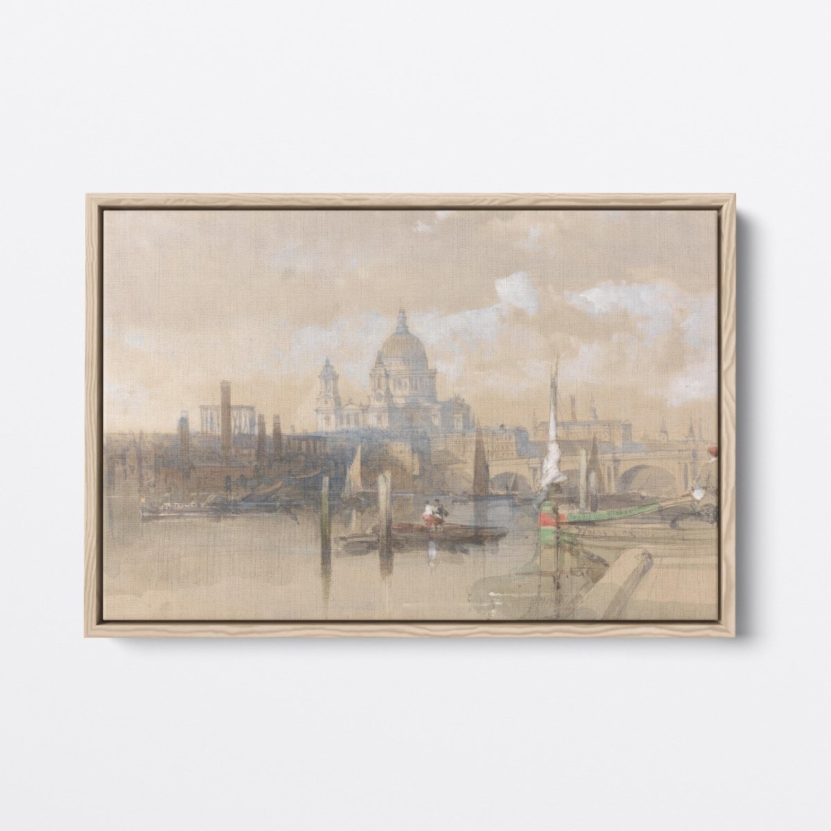 St. Paul’s from the River | David Roberts | Ave Legato Art Prints