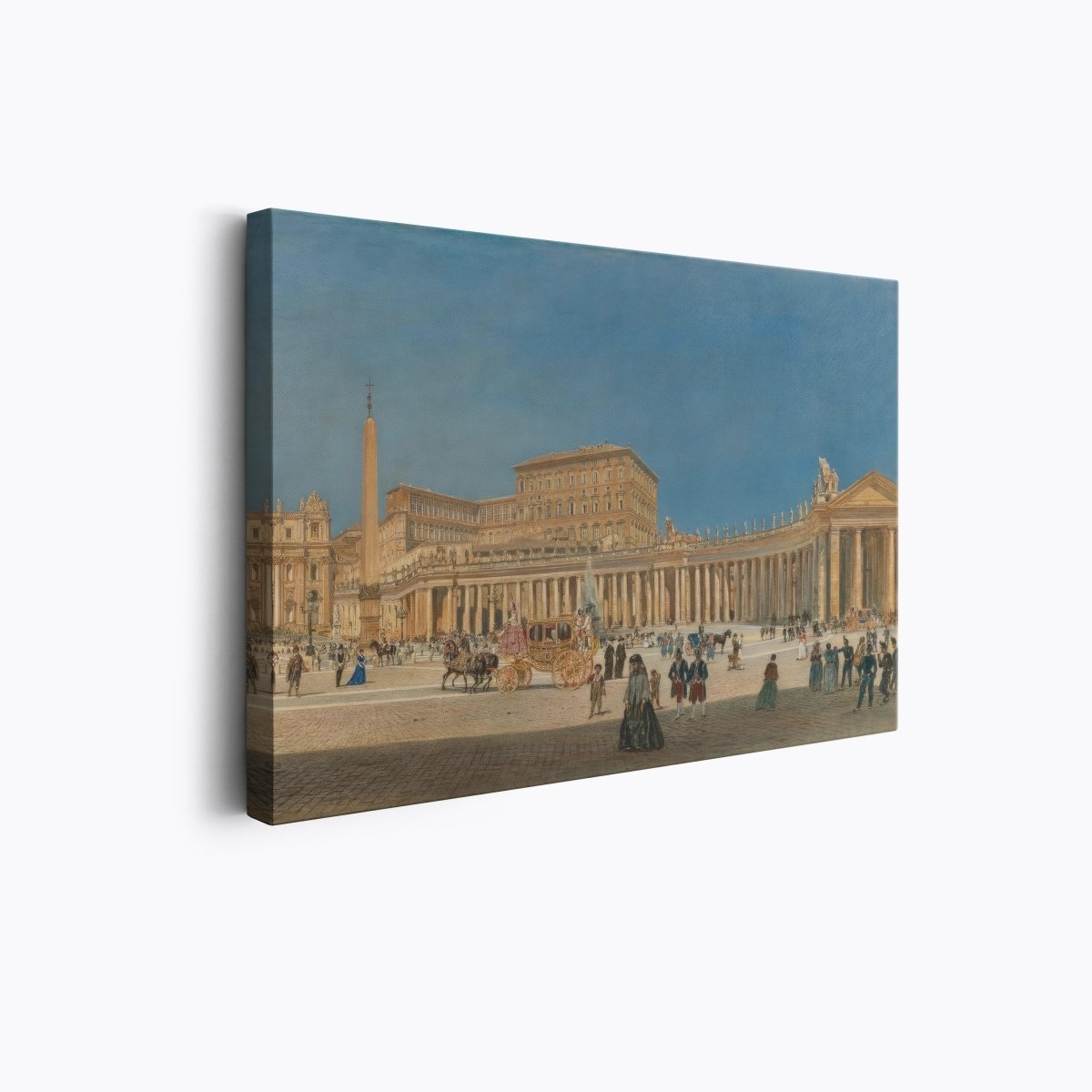 St. Peter's Square, Rome | Rudolf von Alt | Ave Legato Art Prints