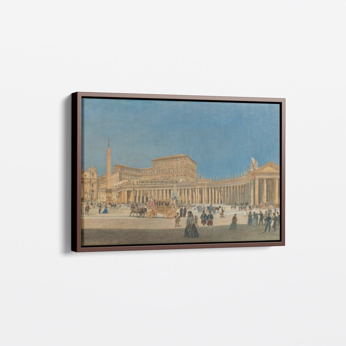 St. Peter's Square, Rome | Rudolf von Alt | Ave Legato Art Prints