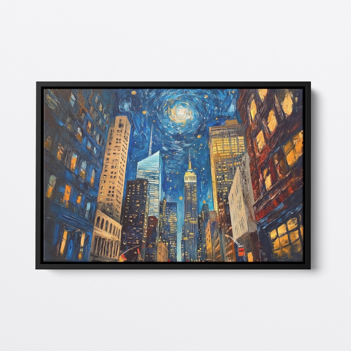 Starry Night Over the City | Ave Legato | Ave Legato Art Prints