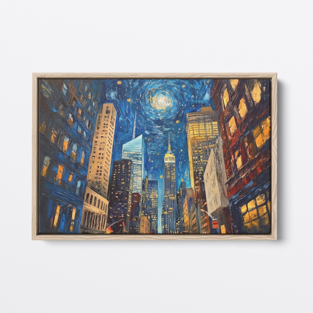 Starry Night Over the City | Ave Legato | Ave Legato Art Prints