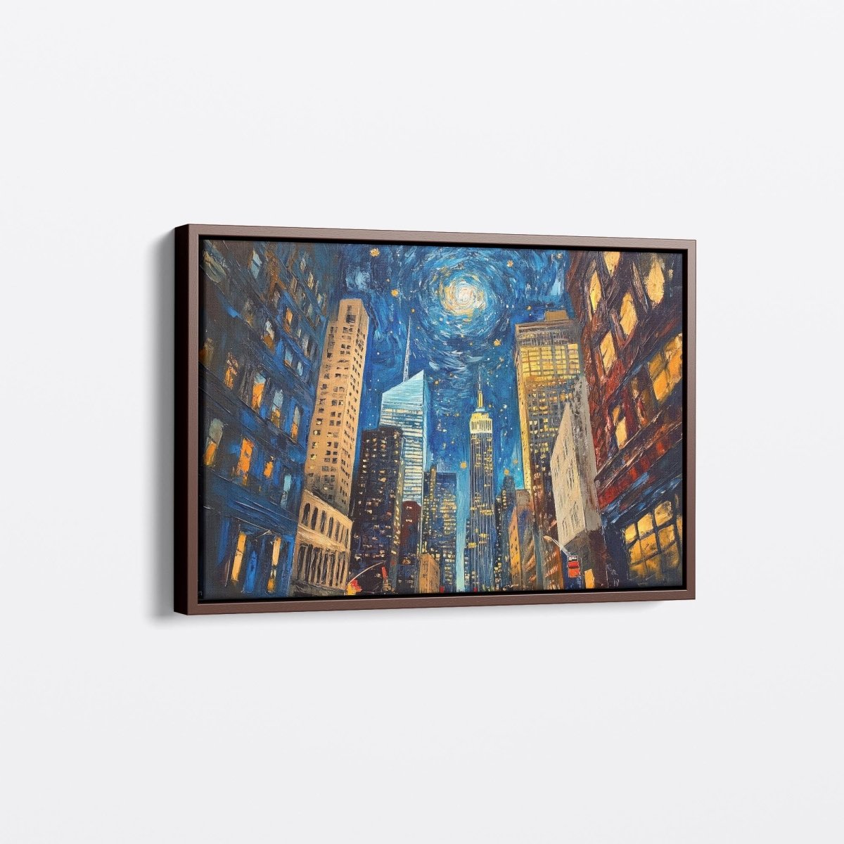 Starry Night Over the City | Ave Legato | Ave Legato Art Prints