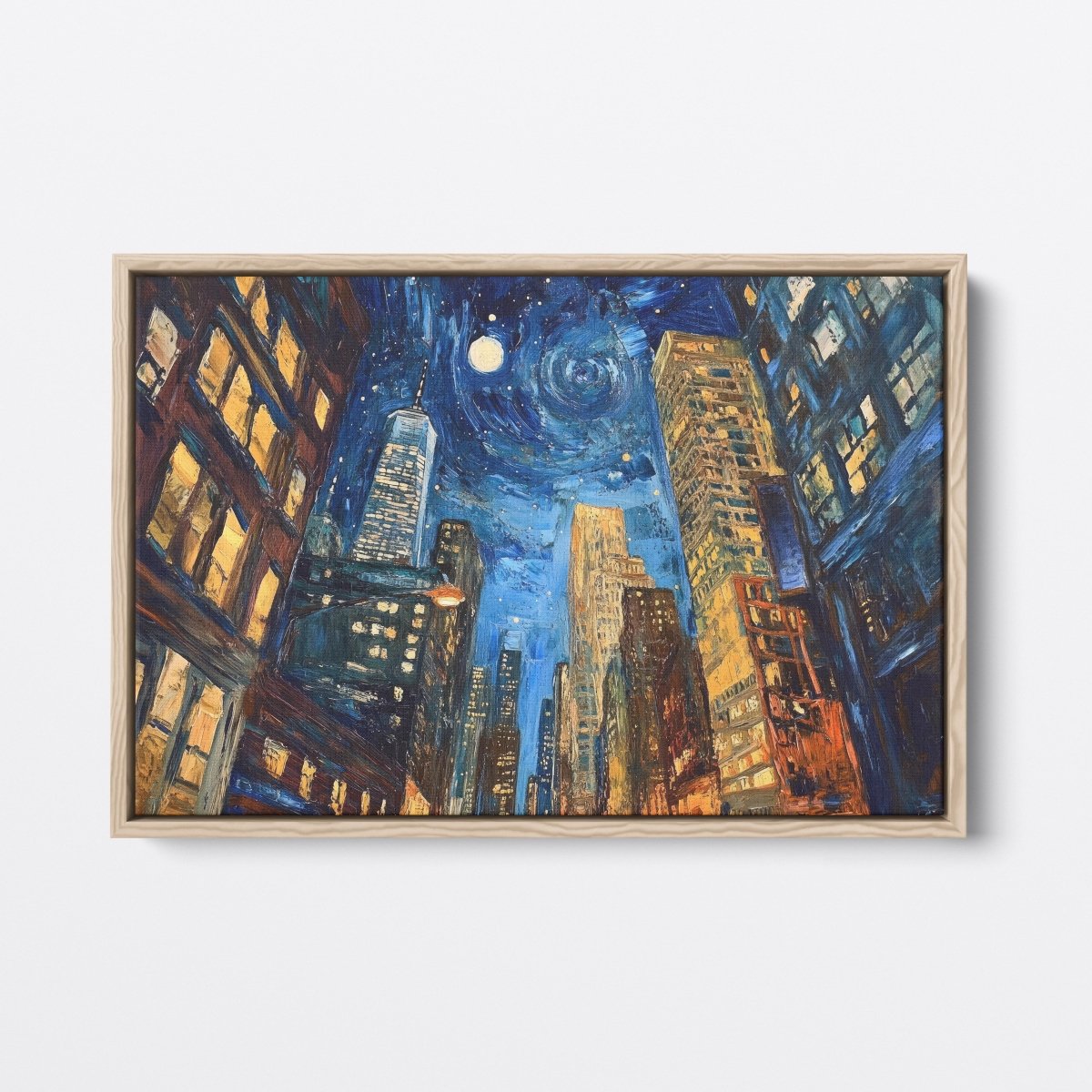 Starry Night Over the City II | Ave Legato | Ave Legato Art Prints