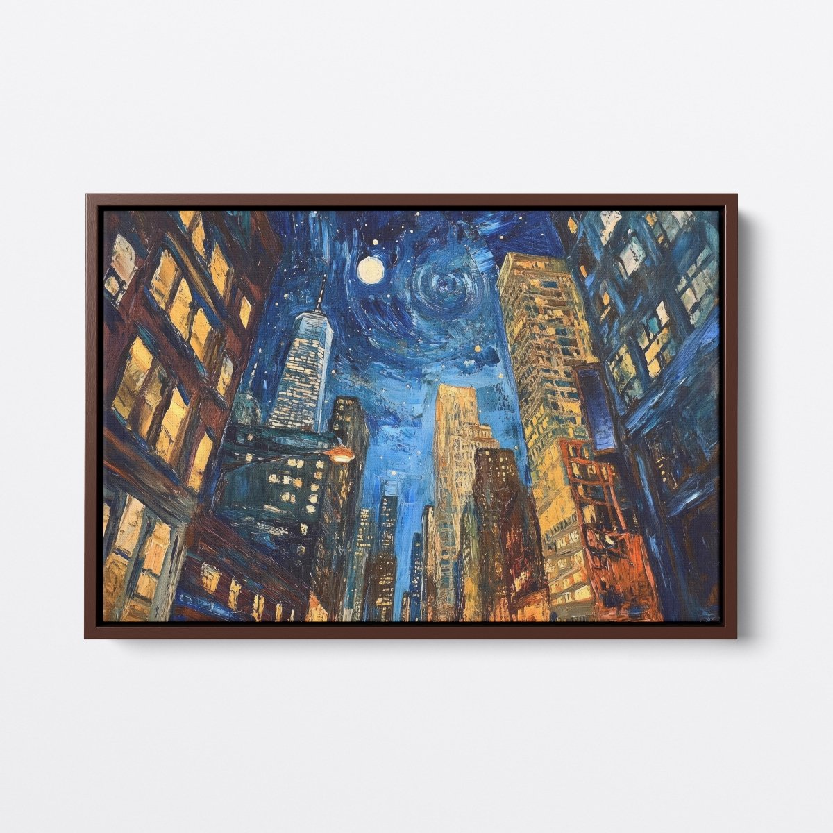 Starry Night Over the City II | Ave Legato | Ave Legato Art Prints