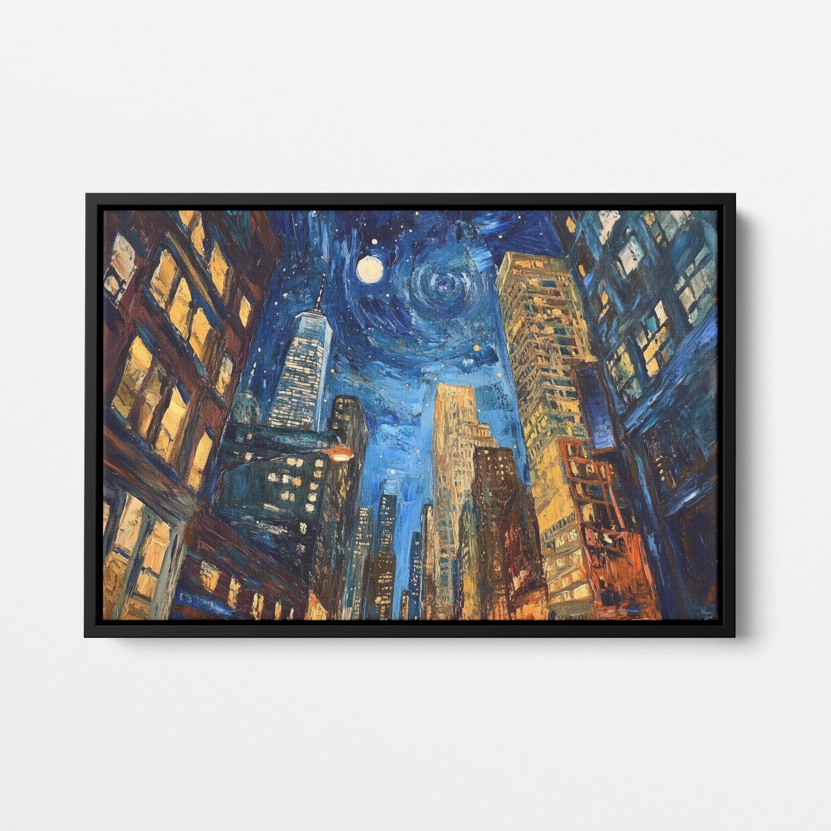 Starry Night Over the City II | Ave Legato | Ave Legato Art Prints