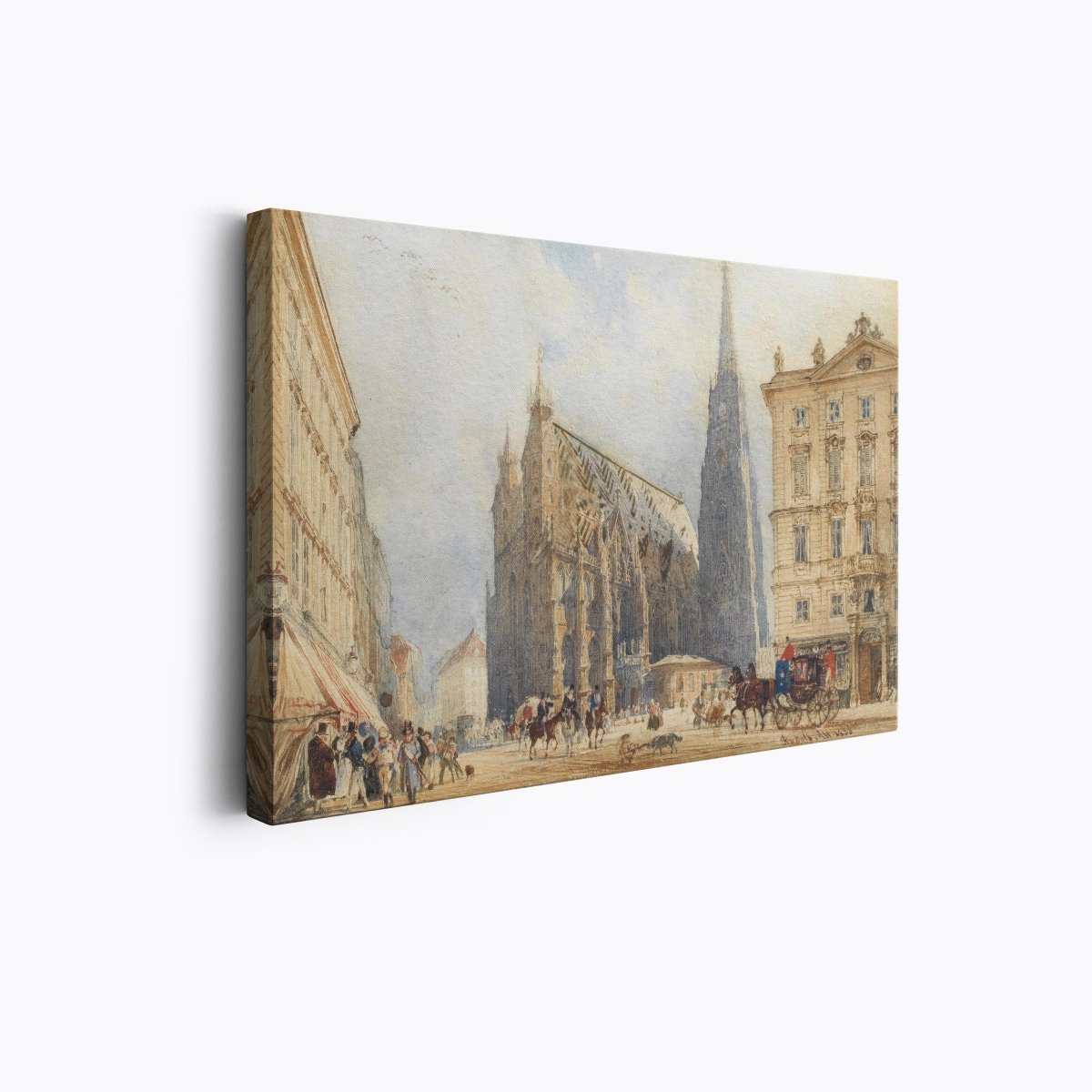 Stephansplatz, Vienna | Rudolf von Alt | Ave Legato Art Prints