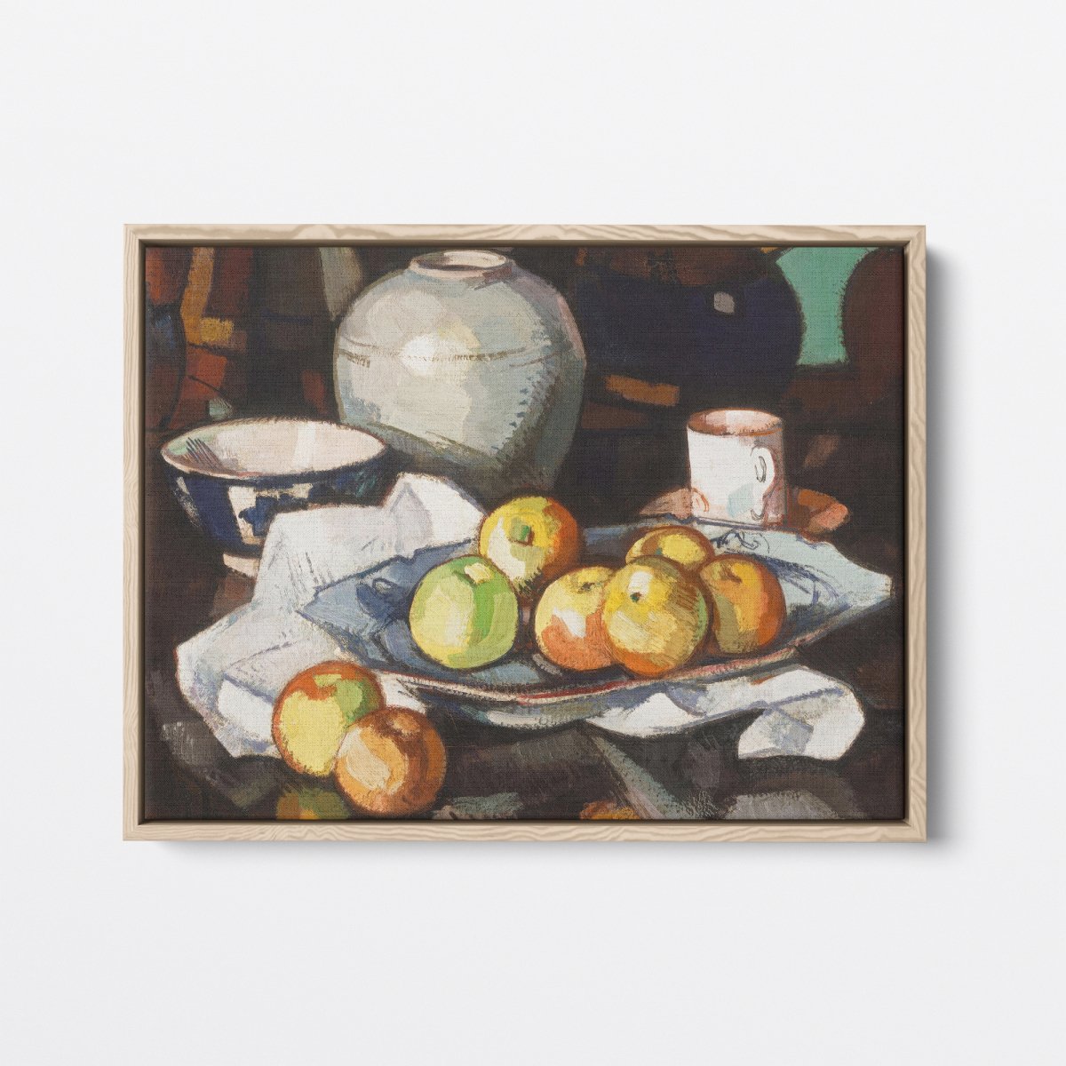 Still Life, Apples and Jar | Samuel Peploe | Ave Legato Art Prints