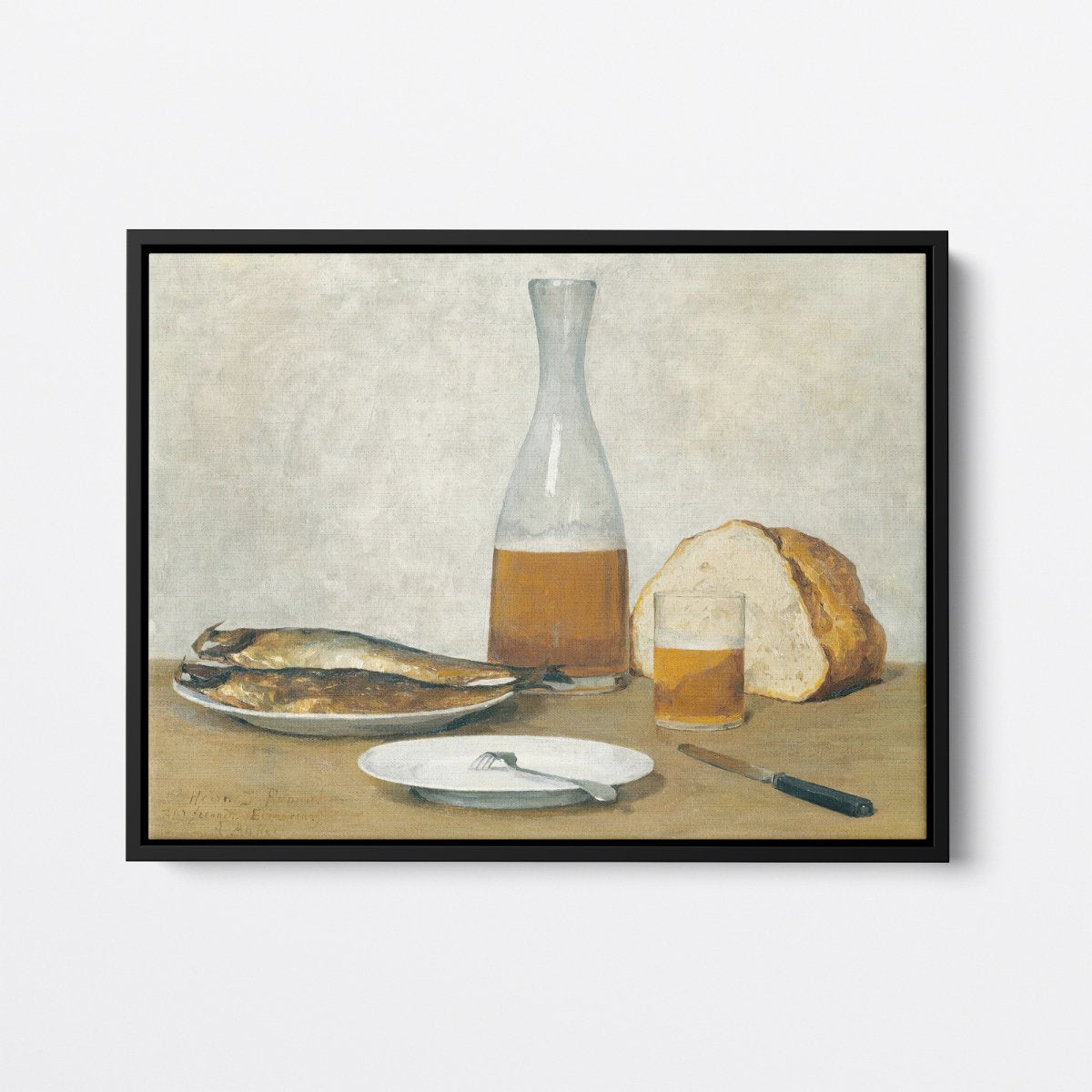 Still Life, Herrings | Albert Anker | Ave Legato Art Prints