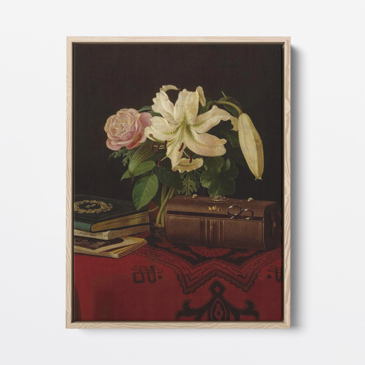 Still Life on a Lady’s Worktable | Ferdinand von Wright | Ave Legato Art Prints