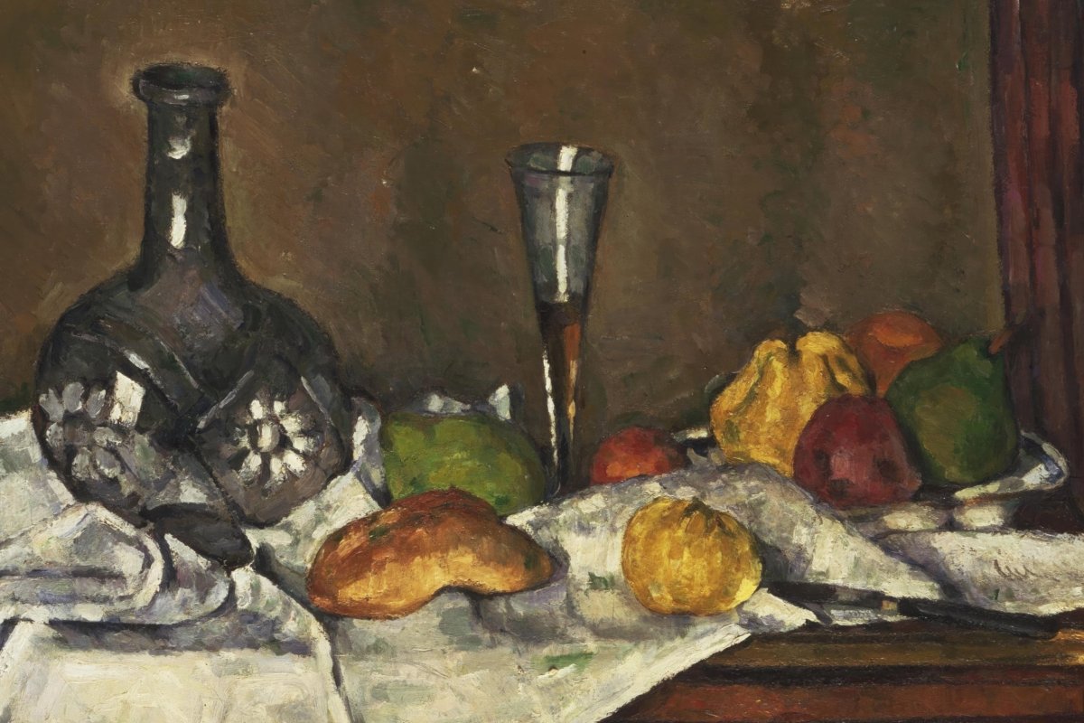 Still Life with a Dessert | Paul Cézanne | Ave Legato Art Prints