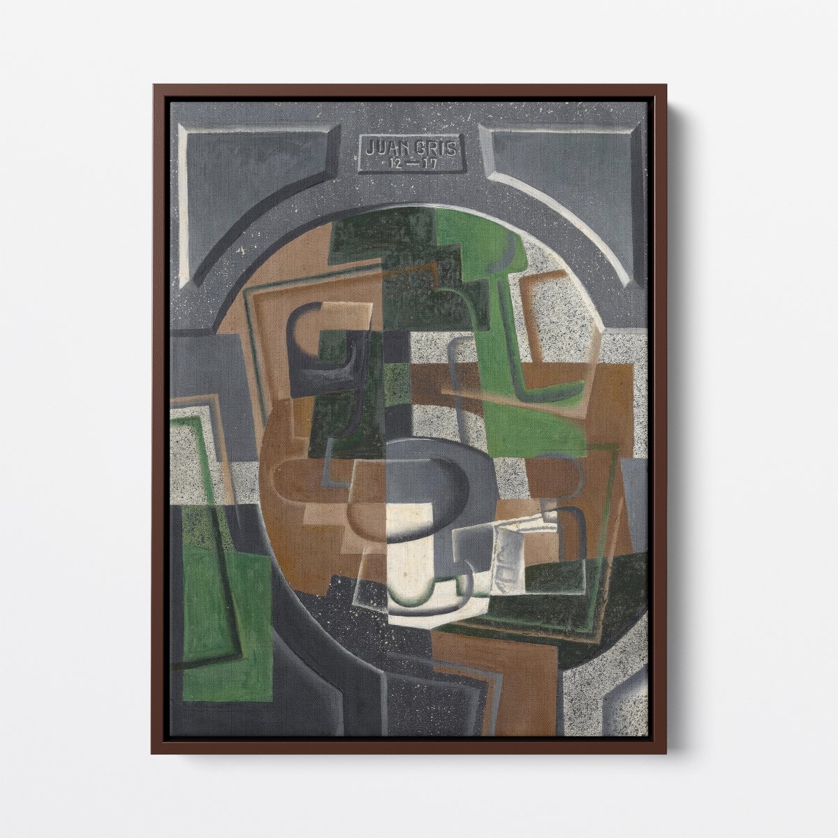 Still Life with a Plaque | Juan Gris | Ave Legato Art Prints