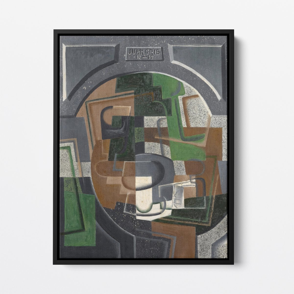 Still Life with a Plaque | Juan Gris | Ave Legato Art Prints