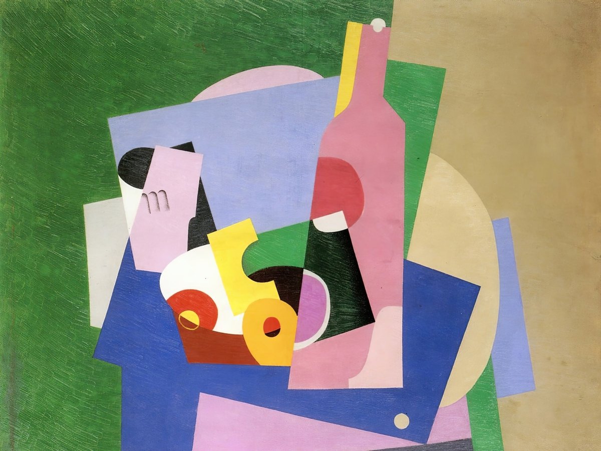 Still Life with Bottle | Georges Valmier | Ave Legato Art Prints