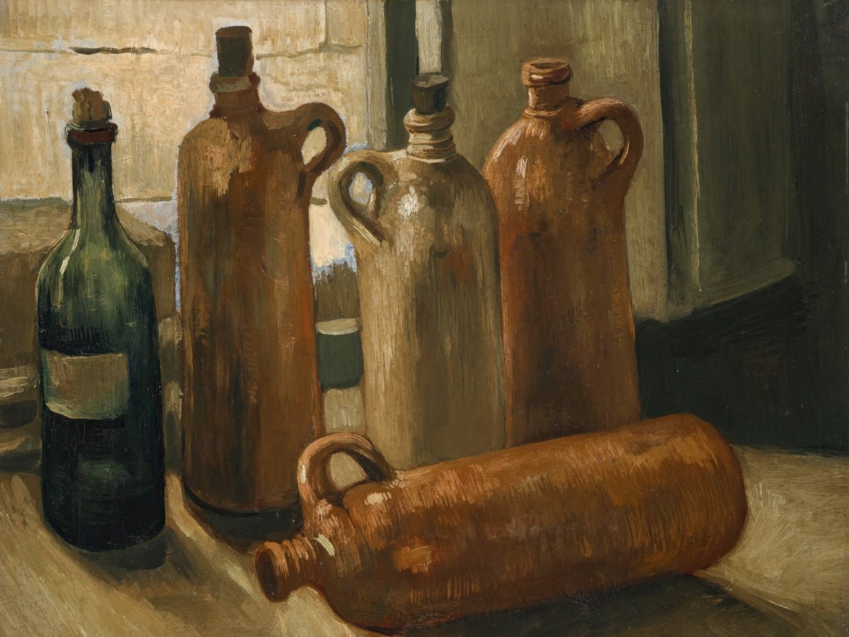 Still Life with Bottles | Vincent van Gogh | Ave Legato Art Prints