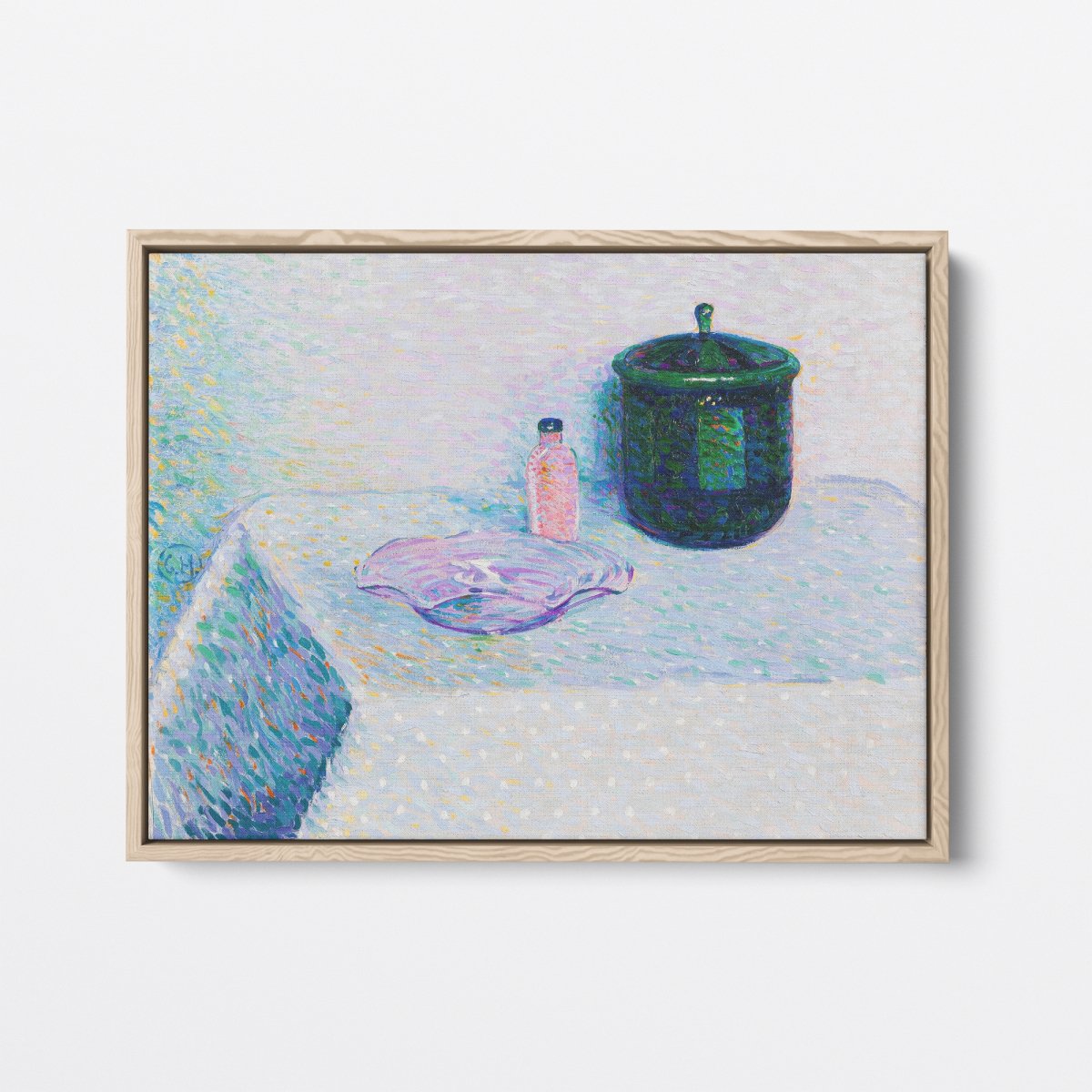 Still Life with Bowl, Bottle, and Lidded Jar | Curt Hermann | Ave Legato Art Prints