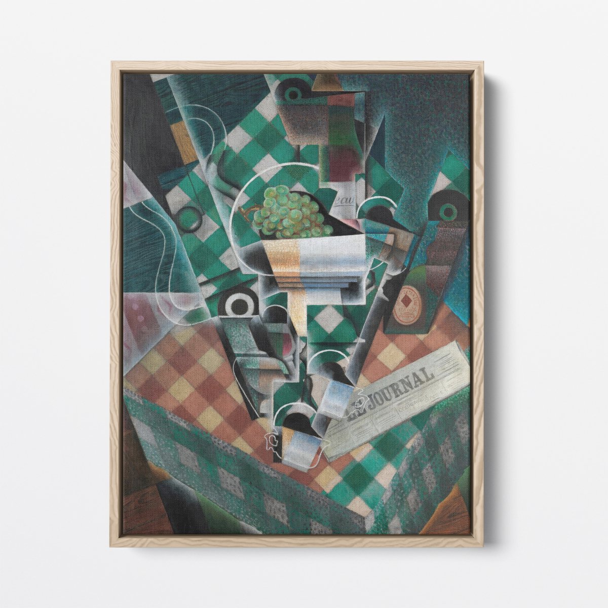 Still Life with Checked Tablecloth | Juan Gris | Ave Legato Art Prints