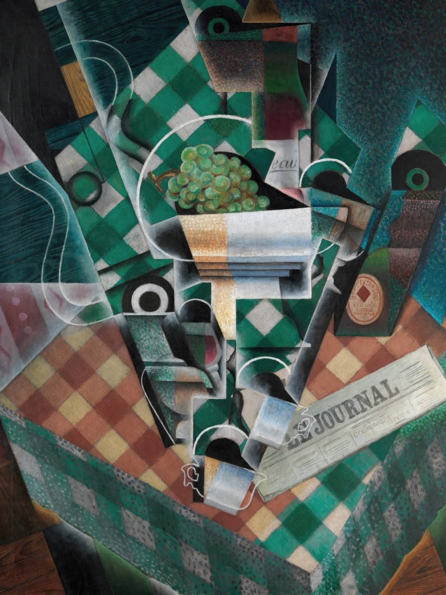 Still Life with Checked Tablecloth | Juan Gris | Ave Legato Art Prints