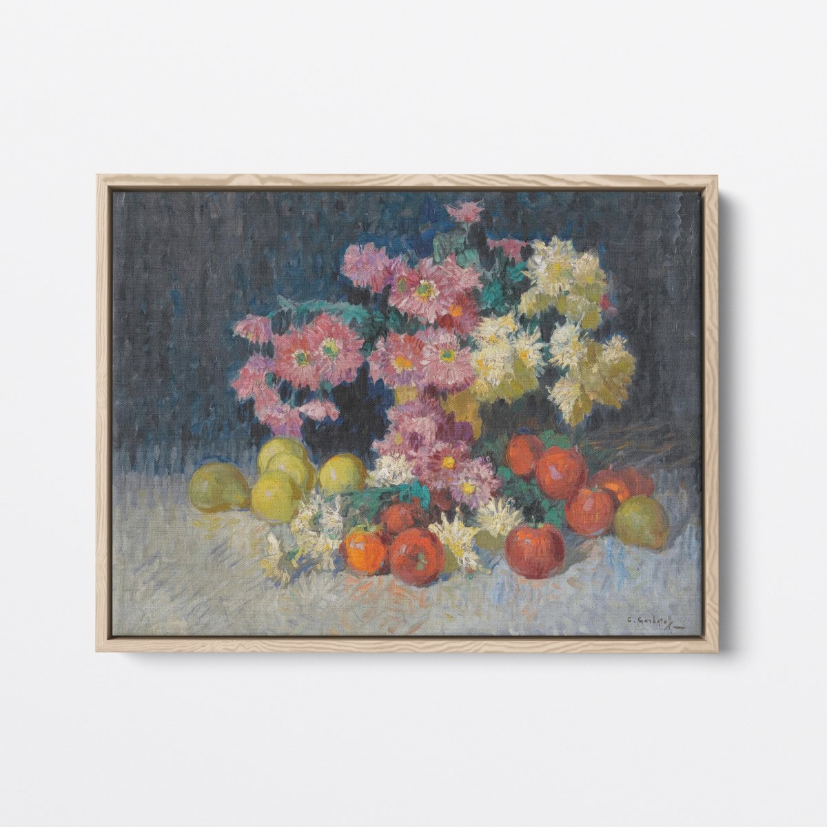 Still Life with Flowers and Fruit | Konstantin Gorbatov | Ave Legato Art Prints