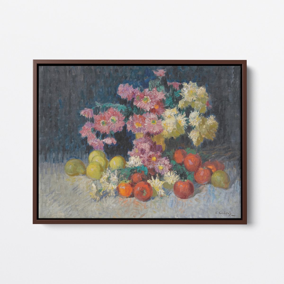 Still Life with Flowers and Fruit | Konstantin Gorbatov | Ave Legato Art Prints