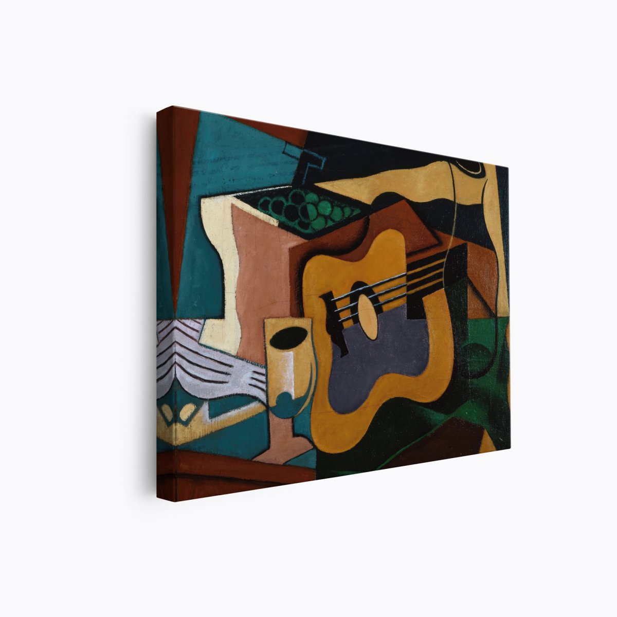 Still Life with Guitar | Juan Gris | Ave Legato Art Prints