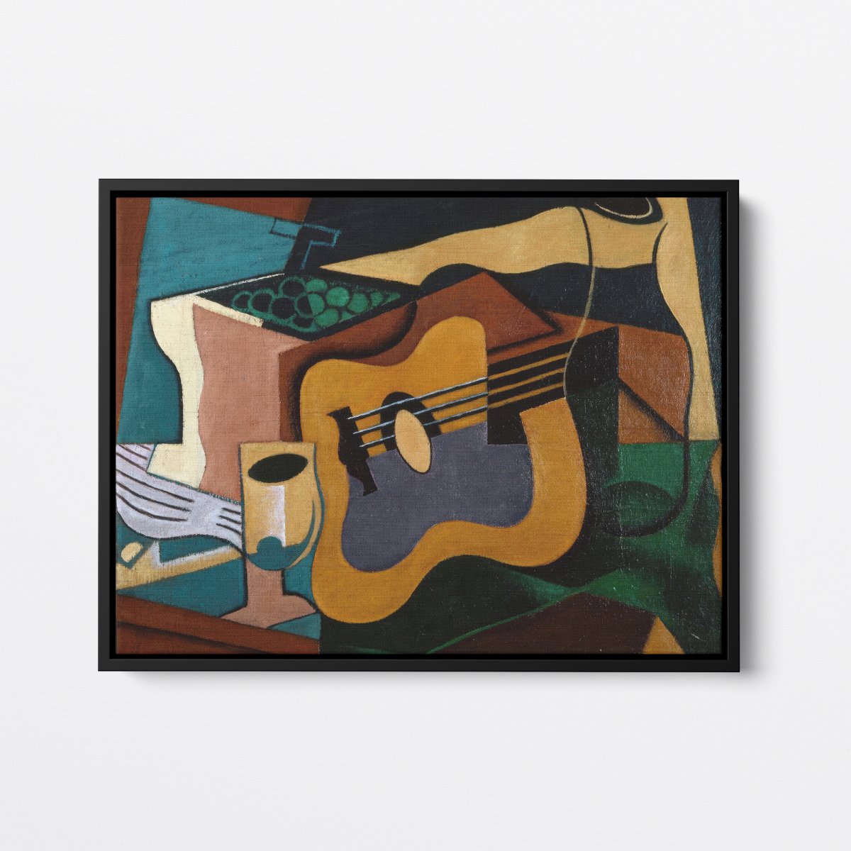 Still Life with Guitar | Juan Gris | Ave Legato Art Prints