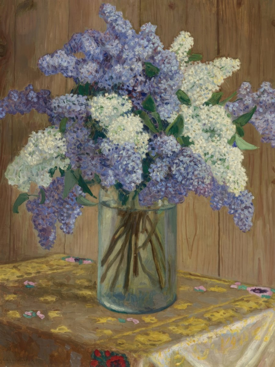 Still Life with Lilacs | Nikolai Bogdanov - Belsky | Ave Legato Art Prints