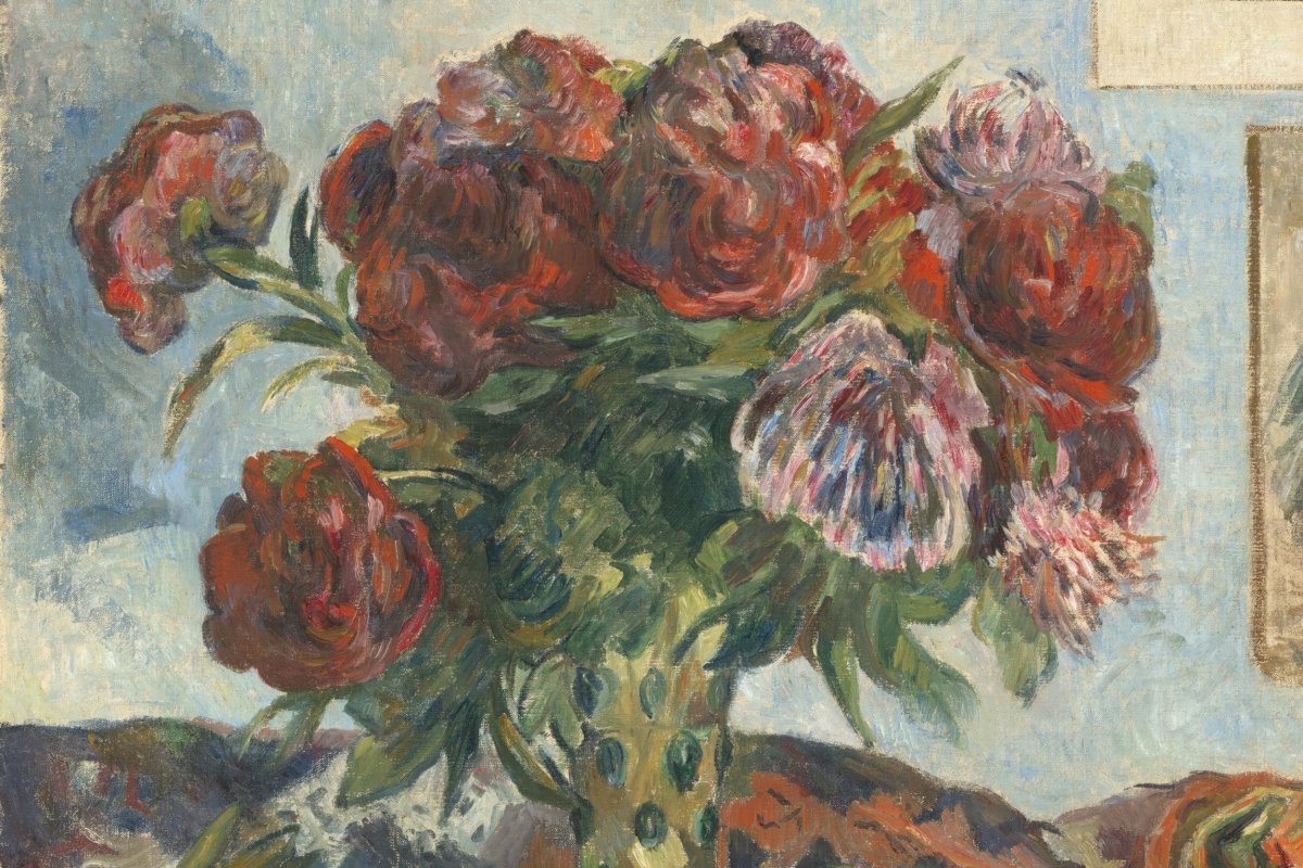 Still Life with Peonies | Paul Gauguin | Ave Legato Art Prints