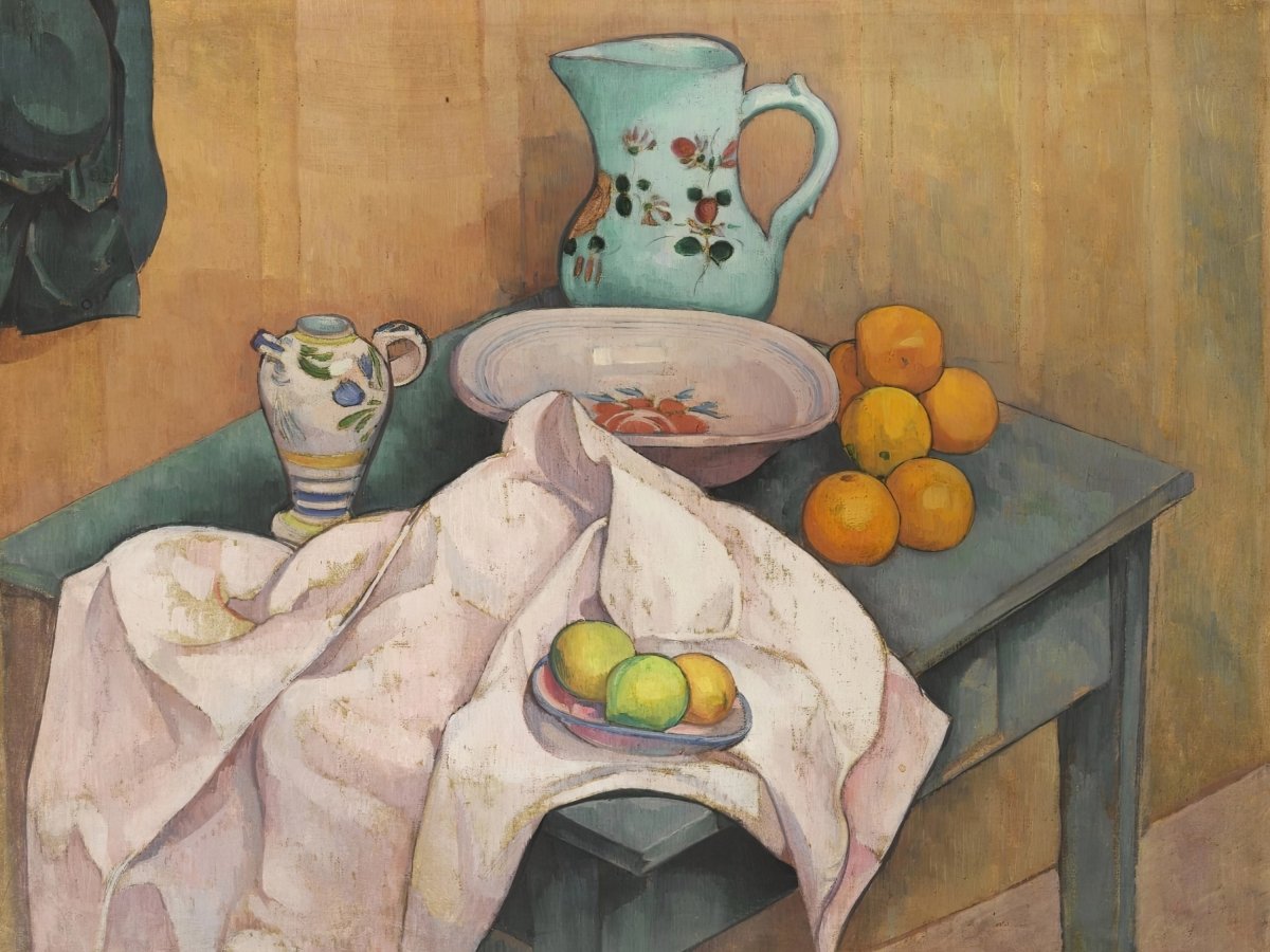 Still Life with Pitcher and Fruit | Émile Bernard | Ave Legato Art Prints