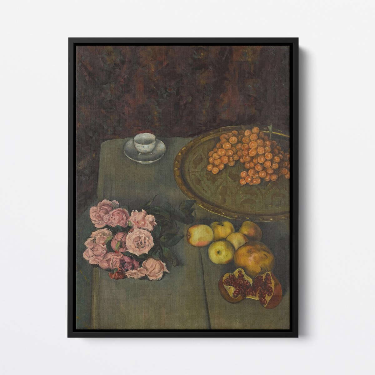 Still Life with Roses and Fruits | Émile Bernard | Ave Legato Art Prints