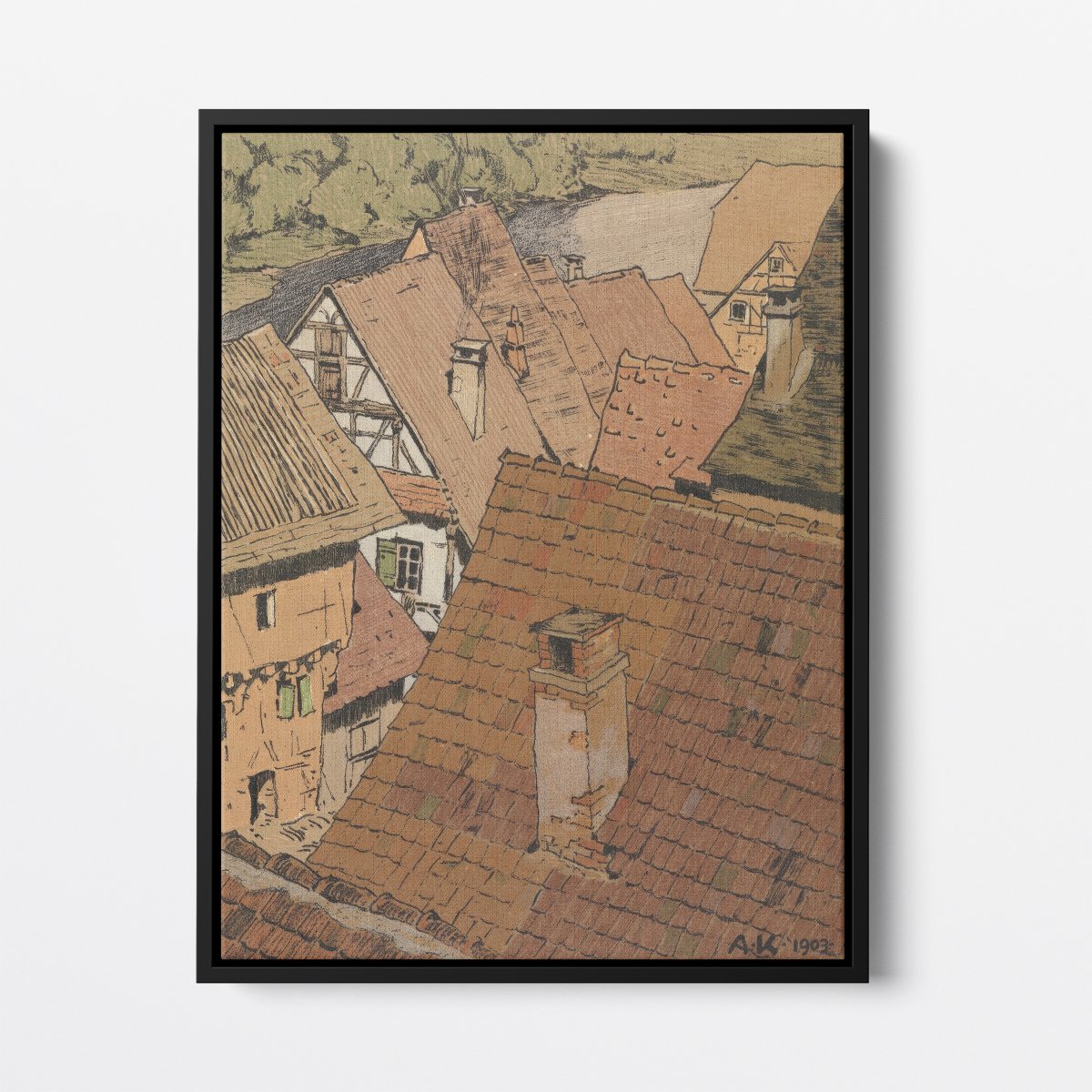 Stiller Winkel | Alexander Kanoldt | Ave Legato Art Prints