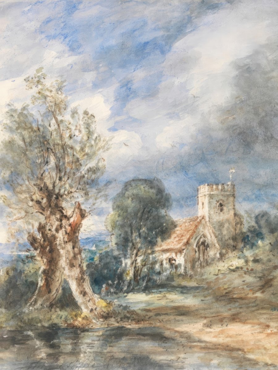 Stoke Poges Church | John Constable | Ave Legato Art Prints