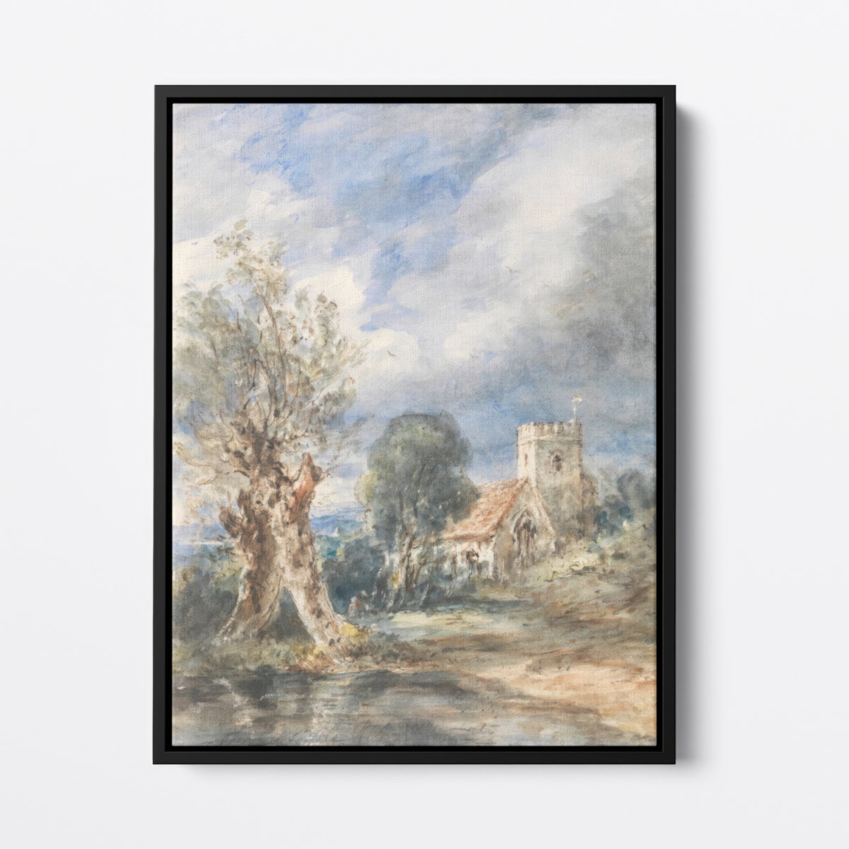 Stoke Poges Church | John Constable | Ave Legato Art Prints